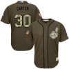 Cleveland Indians #30 Joe Carter Authentic Camo Realtree MLB Baseball Jersey, MLB Indians Jersey