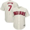 Cleveland Indians #7 Kenny Lofton Authentic Navy Blue MLB Baseball Jersey, MLB Indians Jersey