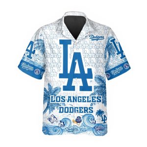 Custom Los Angeles Dodgers Hawaiian Shirt Dodgers Aloha Shirt MLB Hawaiian Shirt 1