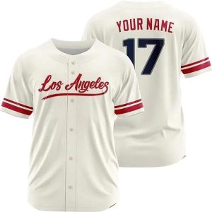 Custom Name Number Los Angeles Angels Baseball Jersey, Custom Angels Jersey