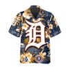 Jack Skeleton Detroit Tigers Hawaiian Shirt, Detroit Tigers Aloha Shirt, MLB Hawaiian Shirt