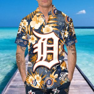 Detroit Tigers Hawaiian Shirt MLB Hawaiian Shirt Gift For Fans 5
