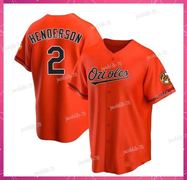 Gunnar Henderson Baltimore Orioles Baseball Jersey, MLB Orioles Jersey