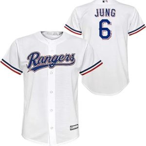 Josh Jung Texas Rangers MLB White Baseball Jersey, Rangers Jersey Baseball