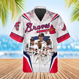 Legends Atlanta Braves Hawaiian Shirt Hawaiian Shirt Atlanta Braves Aloha Shirt MLB Hawaiian Shirt 3