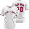 Los Angeles Angels Mike Trout #27 White MLB Baseball Jersey, MLB Angels Jersey