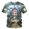 MLB Chicago Cubs Mix Jersey 3D T-Shirt, MLB Cubs Shirts