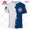 MLB Chicago Cubs Jack Skellington 3D T-Shirt, MLB Cubs Shirts