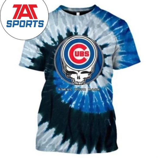 MLB Chicago Cubs Steal Your Base 3D T-Shirt, MLB Cubs Shirts