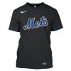 MLB New York Mets Custom Name Number Orange Blue T-Shirt, New York Mets Tee Shirts
