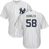 MLB New York Yankees Wandy Peralta Road Baseball Jersey, Yankees MLB jersey