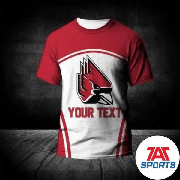 MLB St. Louis Cardinals Big Mascot Custom Name Red White T-Shirt, Cardinals Baseball Shirt