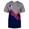 MLB St. Louis Cardinals Paul Goldshmidt 46 3D T-Shirt, Cardinals Baseball Shirt