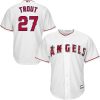 Zack Cozart 7 Los Angeles Angels White MLB Baseball Jersey, MLB Angels Jersey