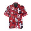 Pattern St. Louis Cardinals Hawaiian Shirt, St. Louis Cardinals Aloha Shirt