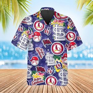 Pattern St Louis Cardinals Hawaiian Shirt St Louis Cardinals Aloha Shirt 3
