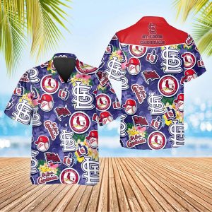 Pattern St Louis Cardinals Hawaiian Shirt St Louis Cardinals Aloha Shirt 6