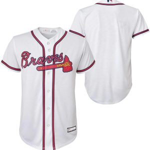 Atlanta Braves White MLB Baseball Jersey