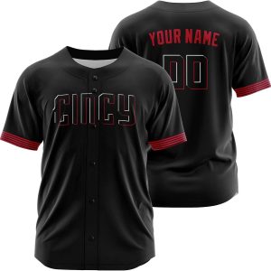 Cincinnati Reds City Connect Personalized  Baseball Jersey