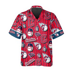 Cleveland Guardians Hawaiian Shirt, MLB Hawaiian Shirt Gift For Fans, Cleveland Guardians Aloha Shirt