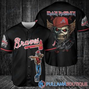 Iron Maiden Atlanta Braves Baseball Jersey, Atlanta Baseball Jersey