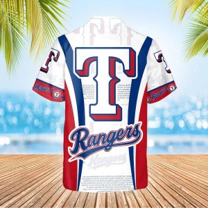 Legends Texas Rangers Hawaiian Shirt Texas Rangers Aloha Shirt MLB Hawaiian Shirt 2