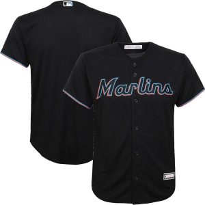 Miami Marlins Black MLB Baseball Jersey