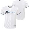 Miami Marlins Black MLB Baseball Jersey, Marlins MLB jersey