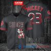 Personalized Cincinnati Reds Mickey Mouse Red Baseball Jersey, Reds Pullover Jersey