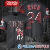 Personalized Cincinnati Reds Rick And Morty Gray Baseball Jersey, Reds Pullover Jersey