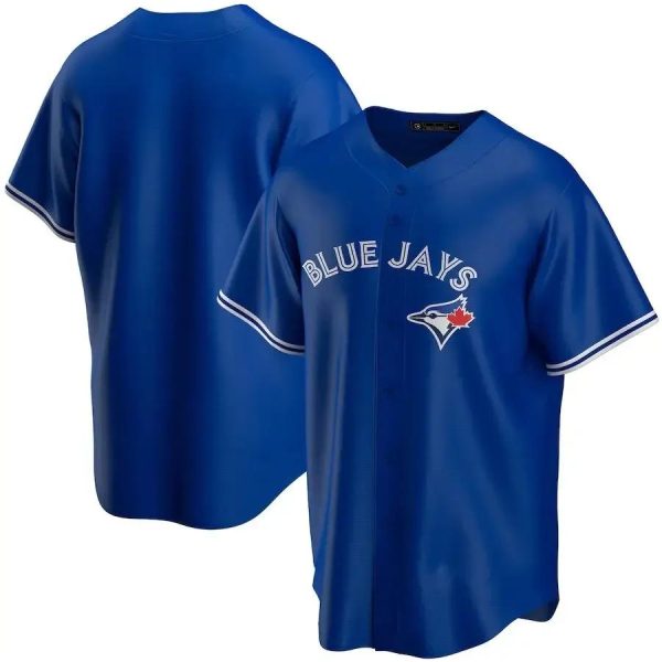 Toronto Blue Jays Blue MLB Baseball Jersey, MLB Blue Jays Jersey