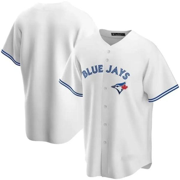 Toronto Blue Jays White MLB Baseball Jersey, MLB Blue Jays Jersey