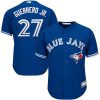 Vladimir Guerrero Jr No#27 Toronto Blue Jays Baseball Jersey, MLB Blue Jays jersey
