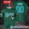 Miami Marlins Custom Name & Number Blue MLB Baseball Jersey, Custom Marlins Jersey