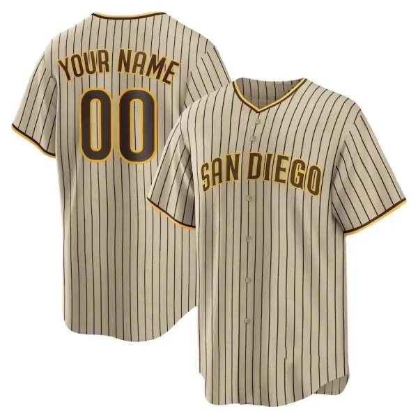 MLB San Diego Padres Custom Name Number MLB Baseball Jersey, MLB Padres jersey