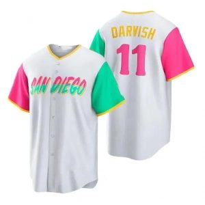 San Diego Padres Yu Darvish City Connect MLB Baseball Jersey
