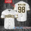 Morgan Wallen San Diego Padres City Connect Custom Baseball Jersey, San Diego Baseball Jersey