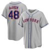 New York Mets Jacob deGrom Pinstripe MLB Baseball Jersey, MLB Mets Jersey
