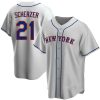 New York Mets Max Scherzer Pinstripe MLB Baseball Jersey, MLB Mets Jersey
