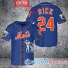 Personalized New York Mets Rick And Morty White Baseball Jersey, Cheap Mets Jerseys