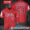 Personalized Philadelphia Phillies Barbie White Baseball Jersey