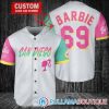 Personalized San Diego Padres Barbie Baseball Jersey, San Diego Baseball Jersey