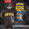 San Diego Padres Stitch With Trophy Baseball Jersey, San Diego Baseball Jersey