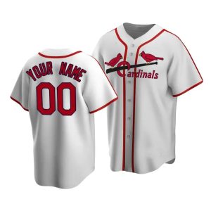 St. Louis Cardinals Custom Name Number Baseball Jersey