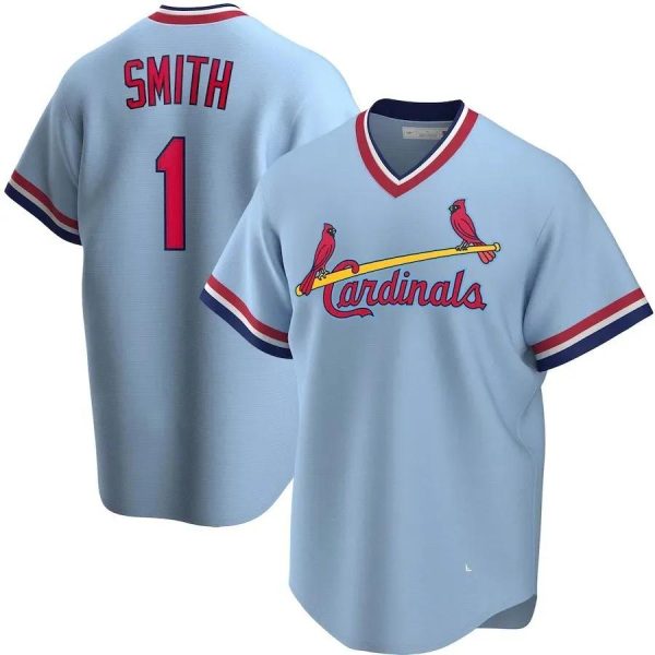 St. Louis Cardinals Ozzie Smith New Baseball Jersey, MLB Cardinals Jersey