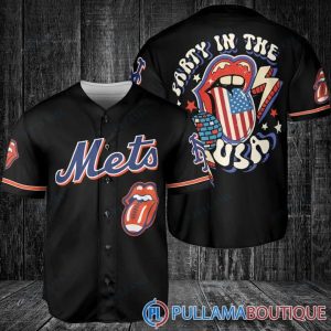 The Rolling Stone New York Mets  Baseball Jersey