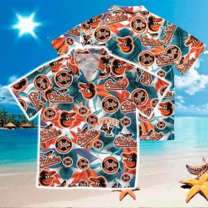 Baltimore Orioles Logo MLB Hawaiian Shirt, Baltimore Orioles Hawaiian Shirt